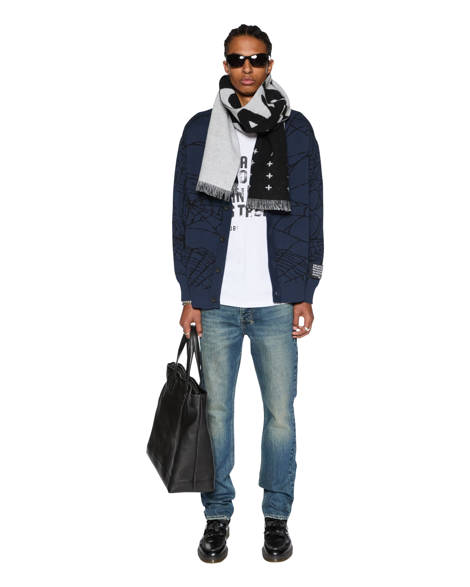 Lies Knit Gasoline Cardigan