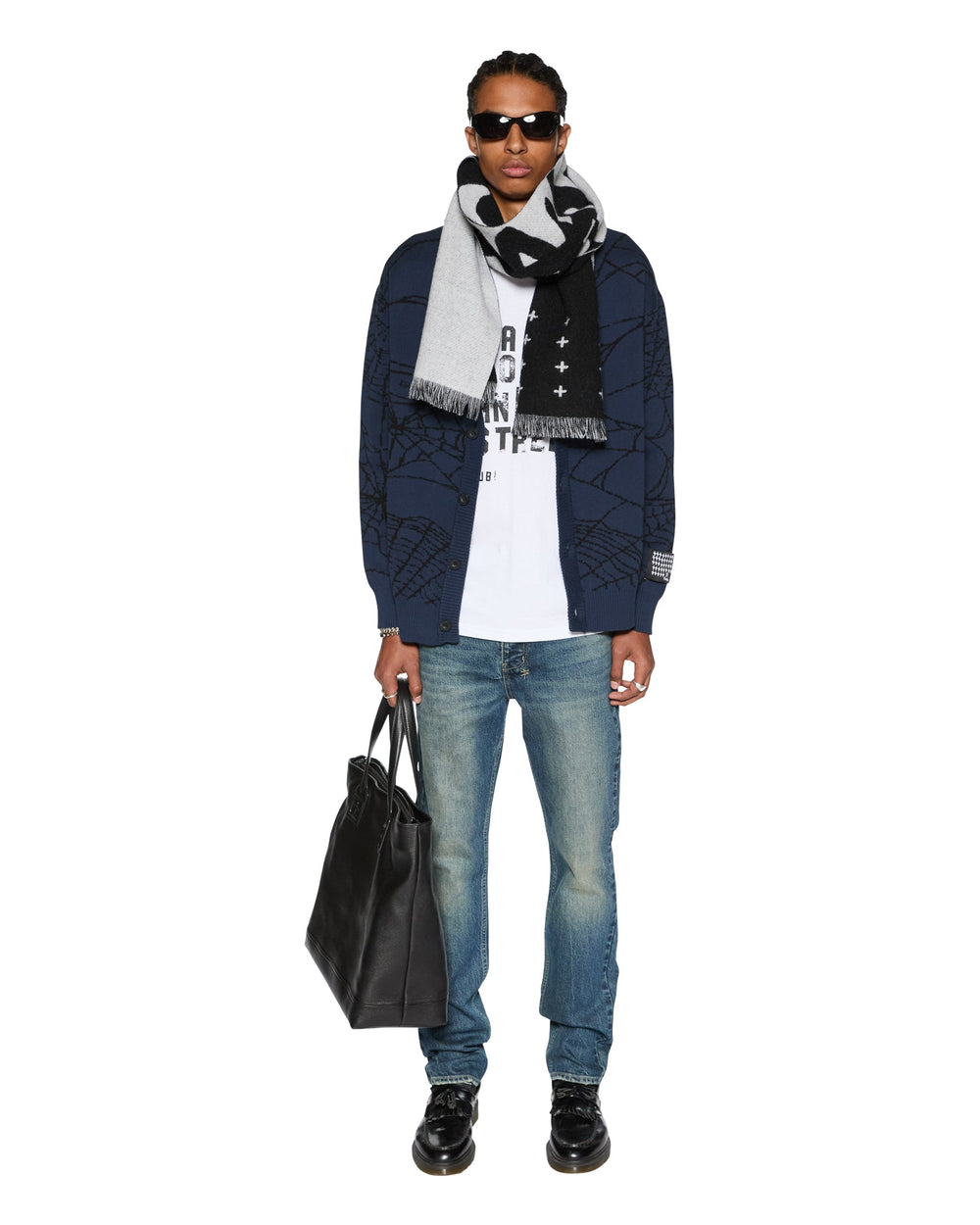 Lies Knit Gasoline Cardigan