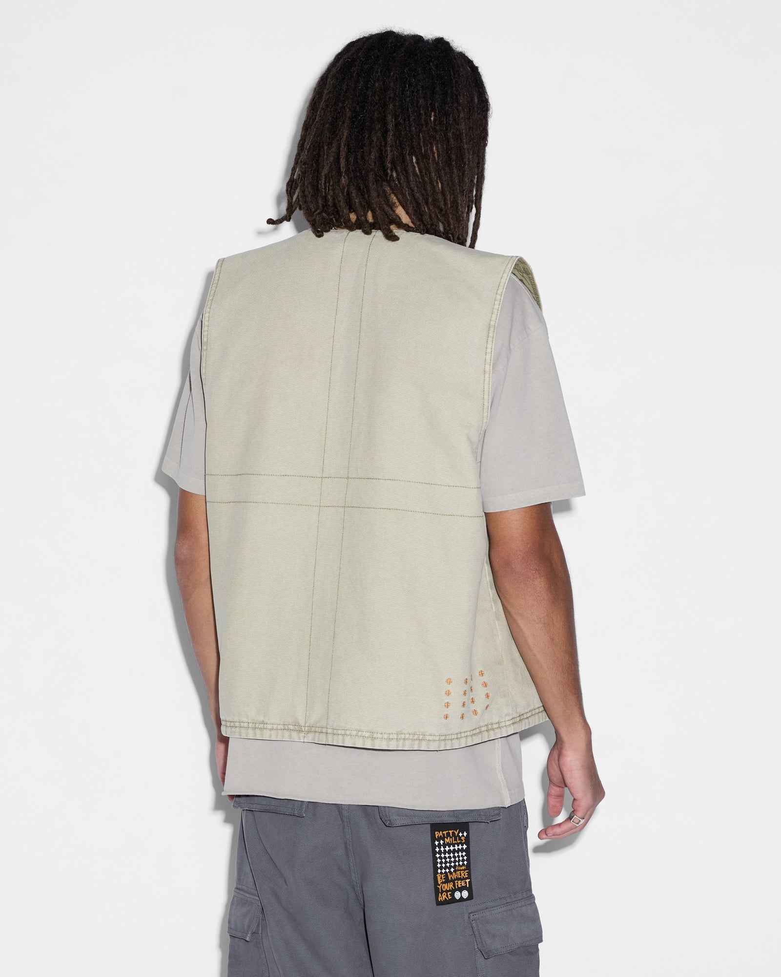 Battler Padded Vest - Khaki