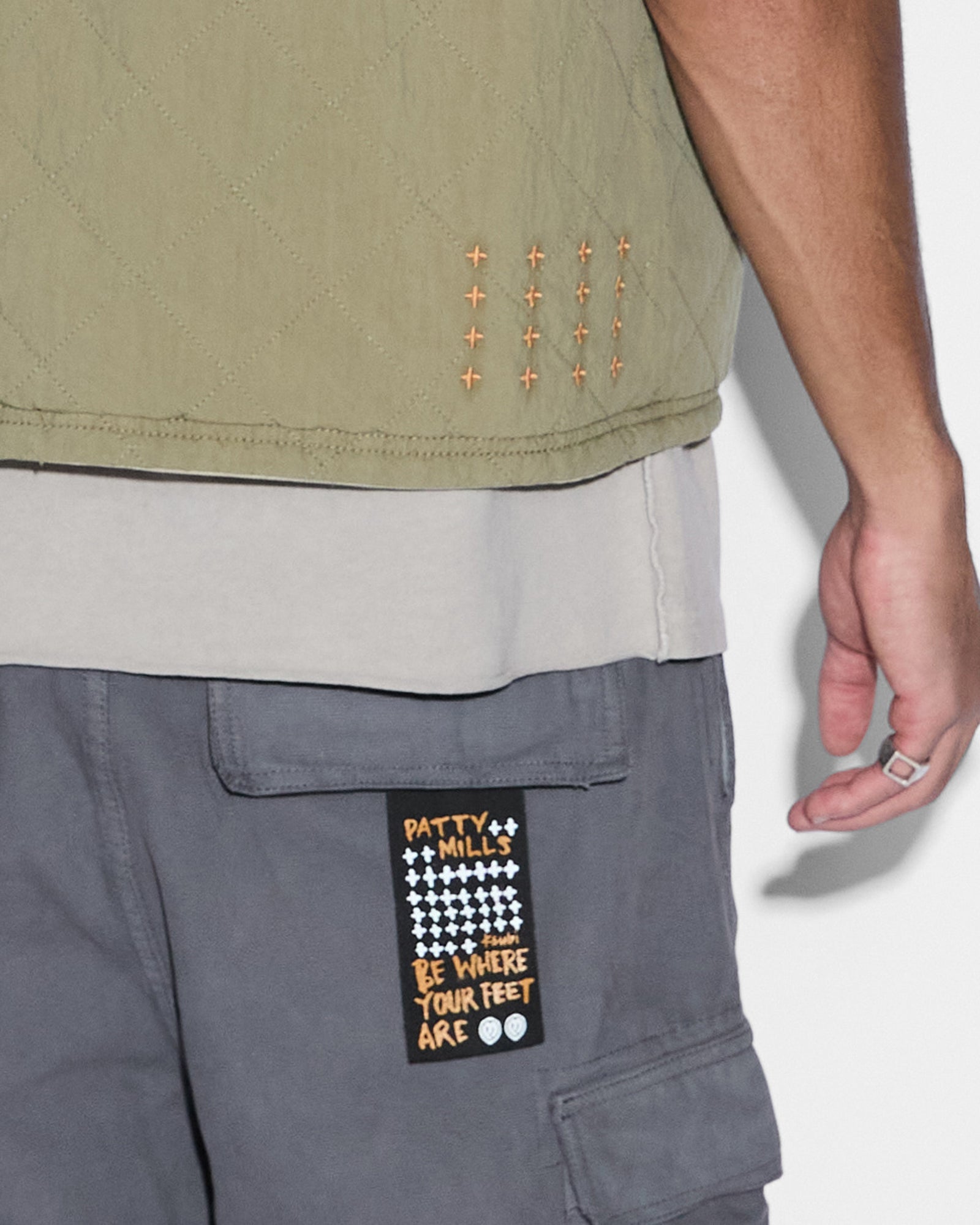 Battler Padded Vest - Khaki