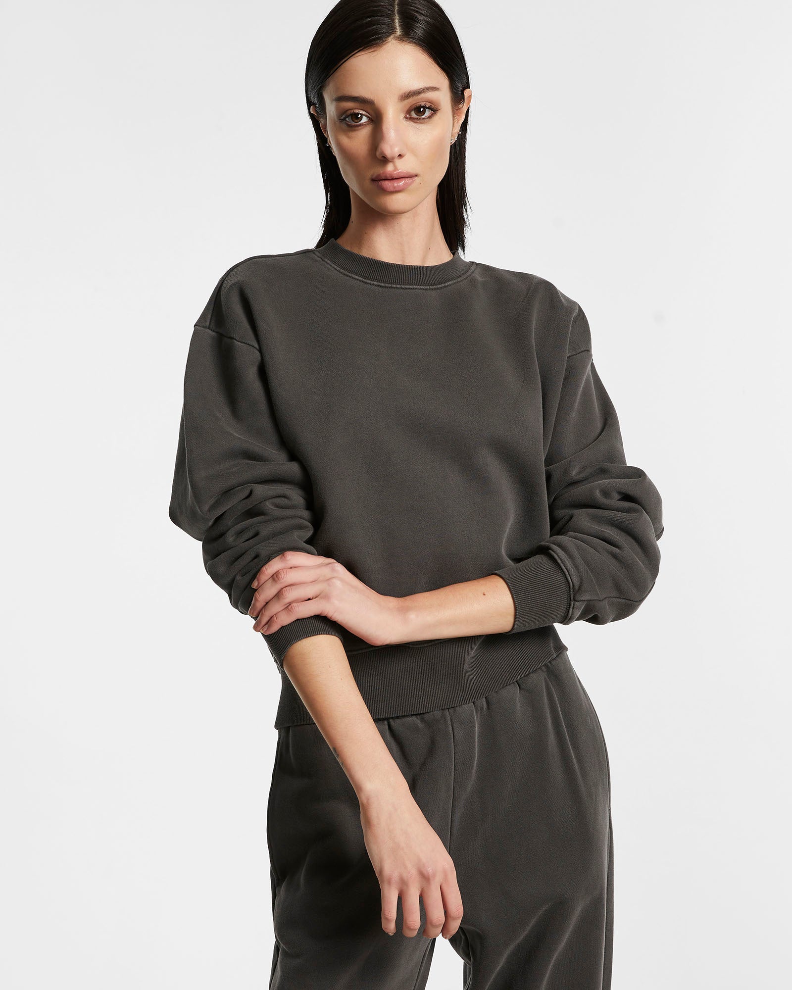 3 X 4 Klassic Crew Charcoal