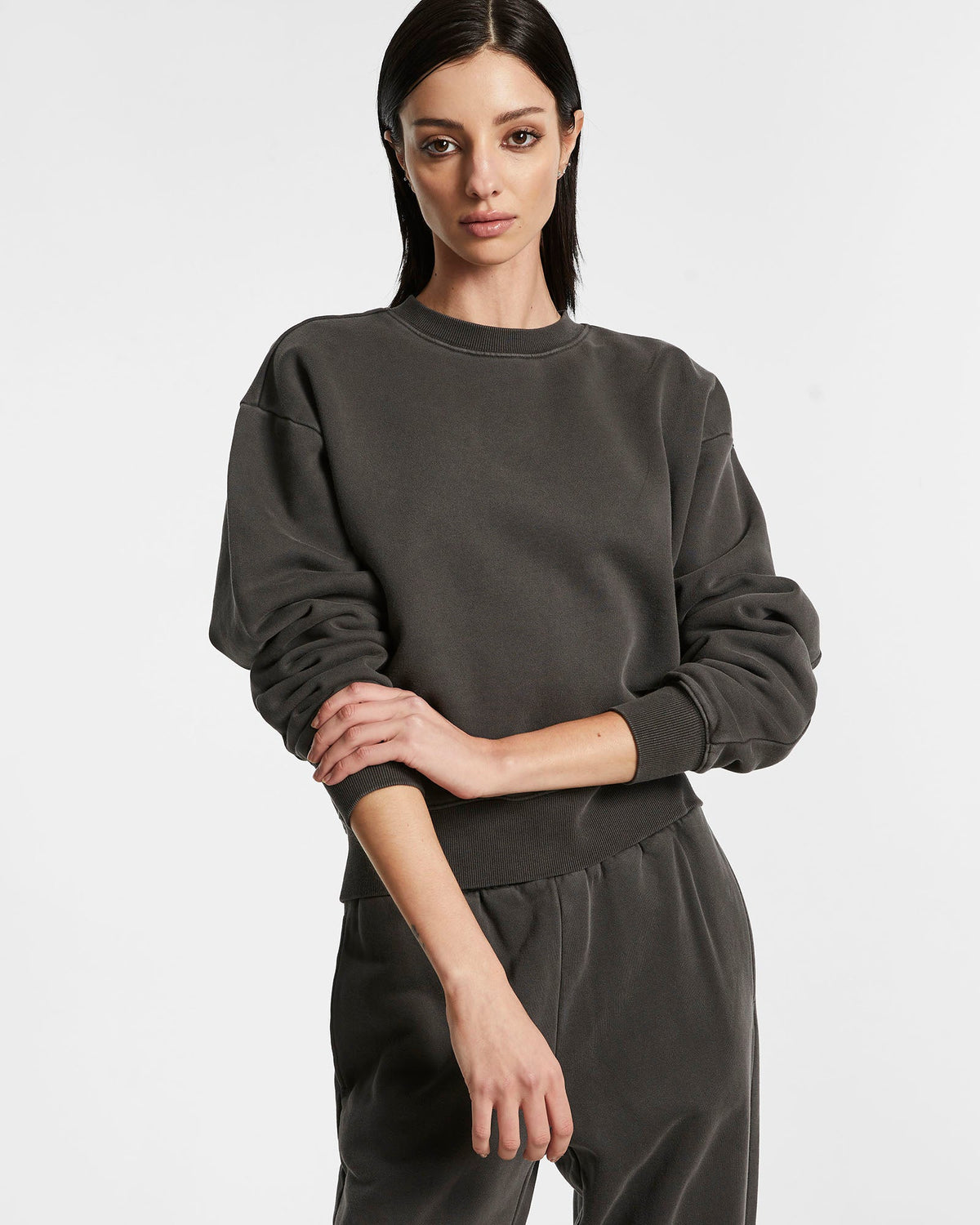 3 X 4 Klassic Crew Charcoal