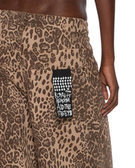 Womens Ksuper Leo Baggy Denim Jeans