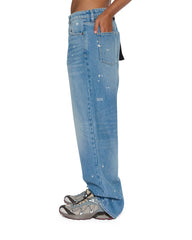 Womens Empire Jean Surge Relaxed Straight Denim Jeans