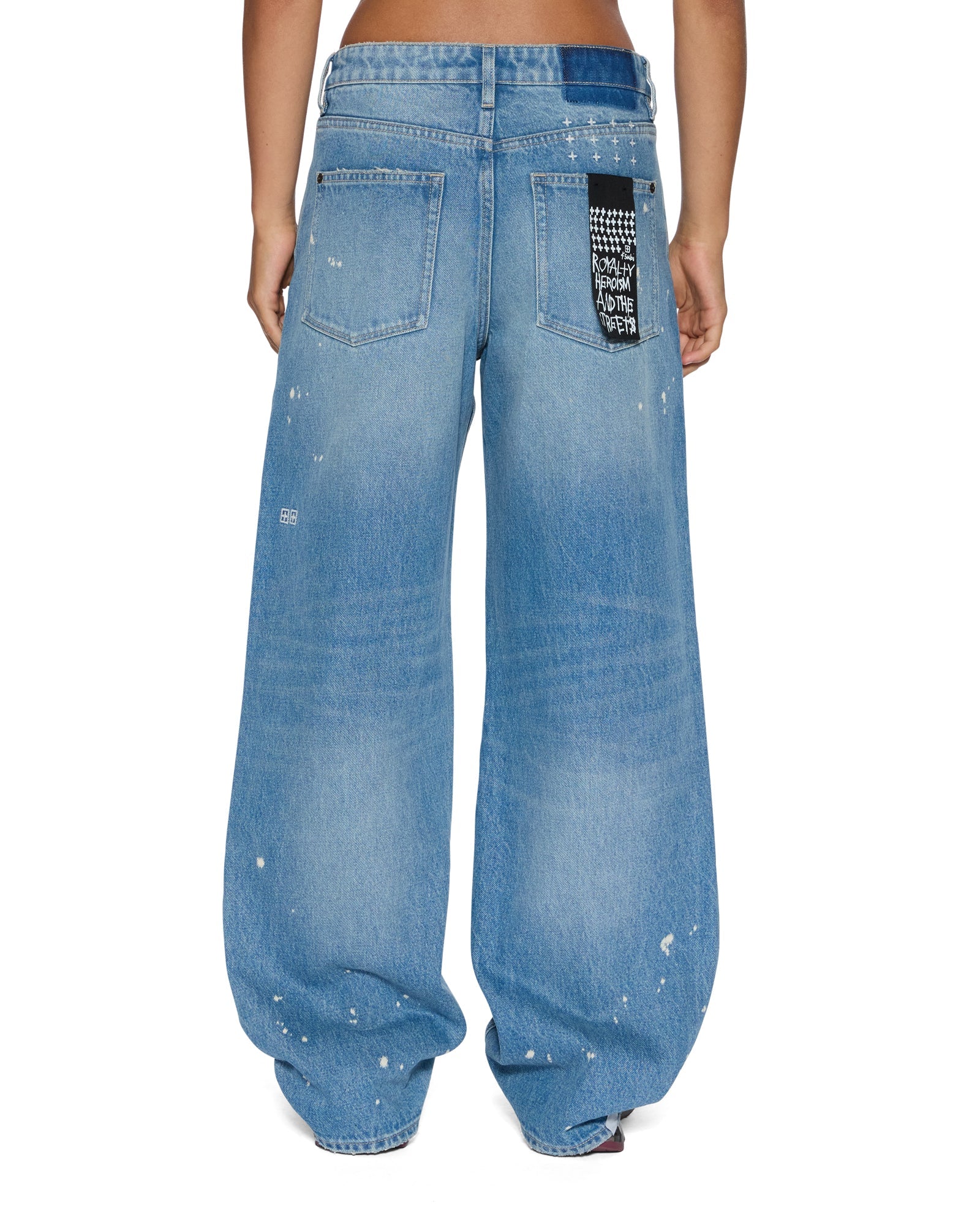Womens Empire Jean Surge Relaxed Straight Denim Jeans