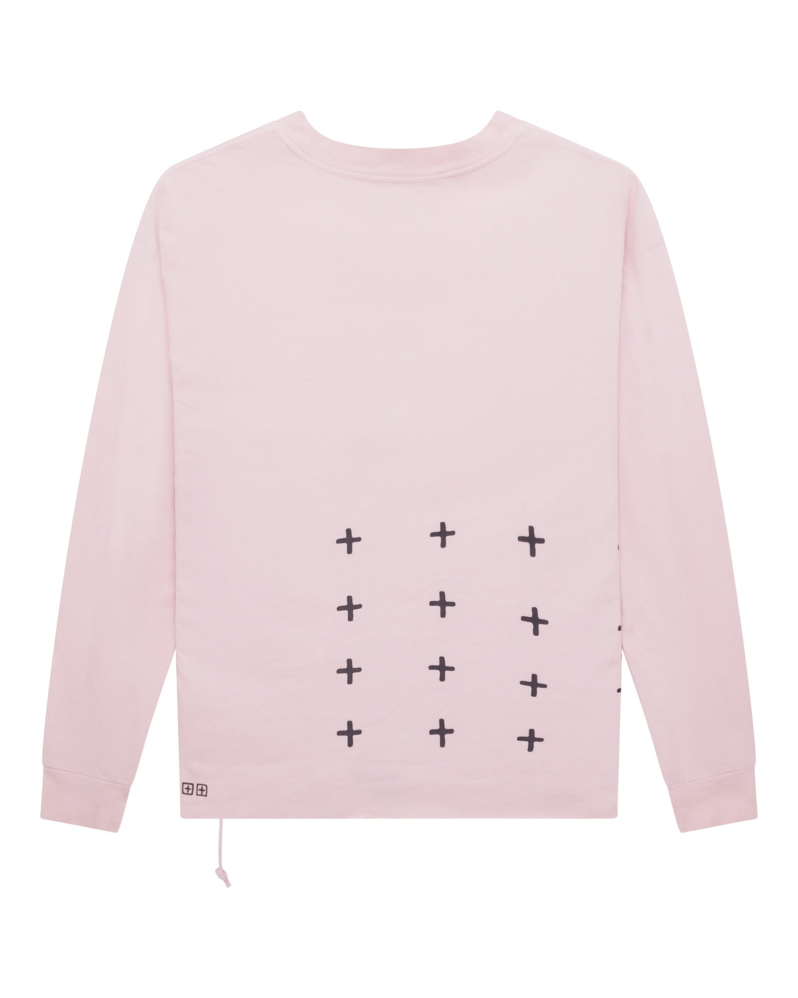 Mens Allday Biggie Ls Tee Ice Quartz Tees