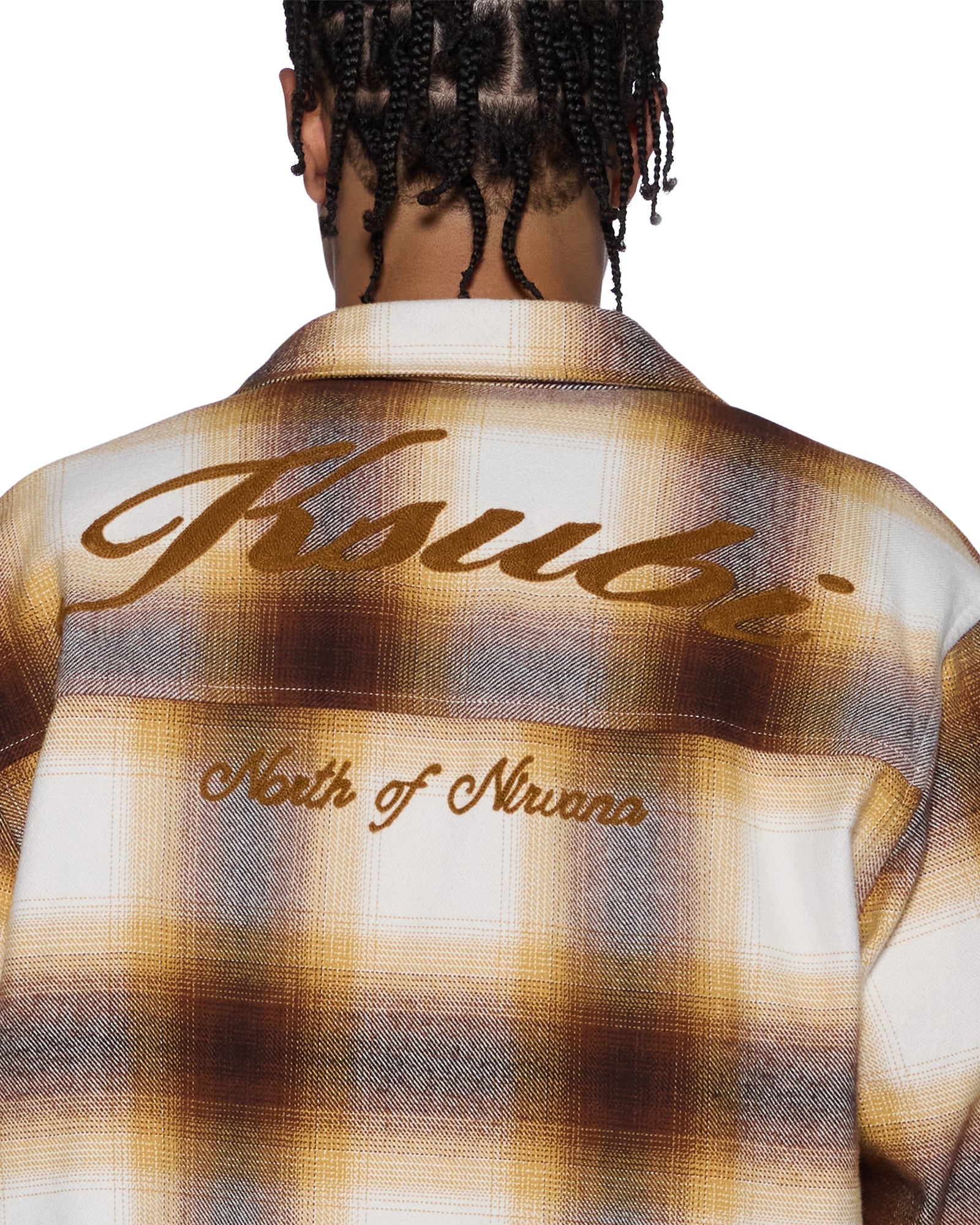 Mens Rosebowl Ls Shirt Burnt Orange Shirts