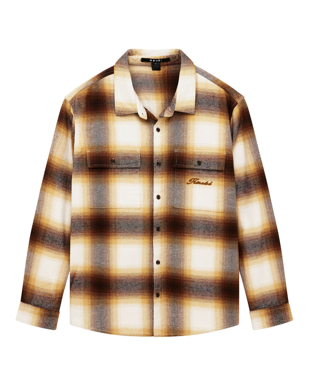 Mens Rosebowl Ls Shirt Burnt Orange Shirts