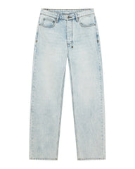 Mens Hazlow Frost Blue Straight Denim Jeans