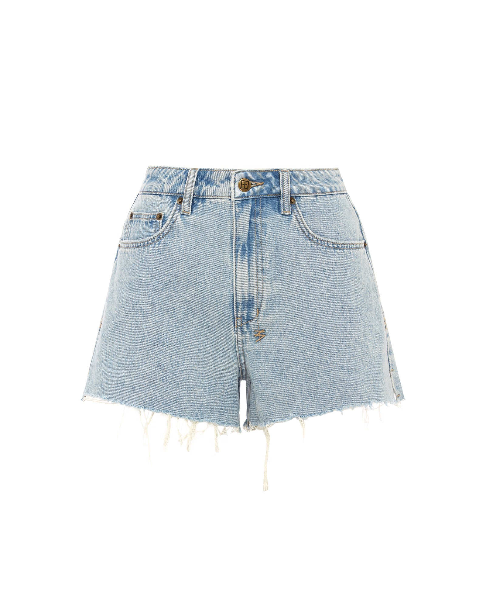 Rise N Hi Rollin Denim Shorts