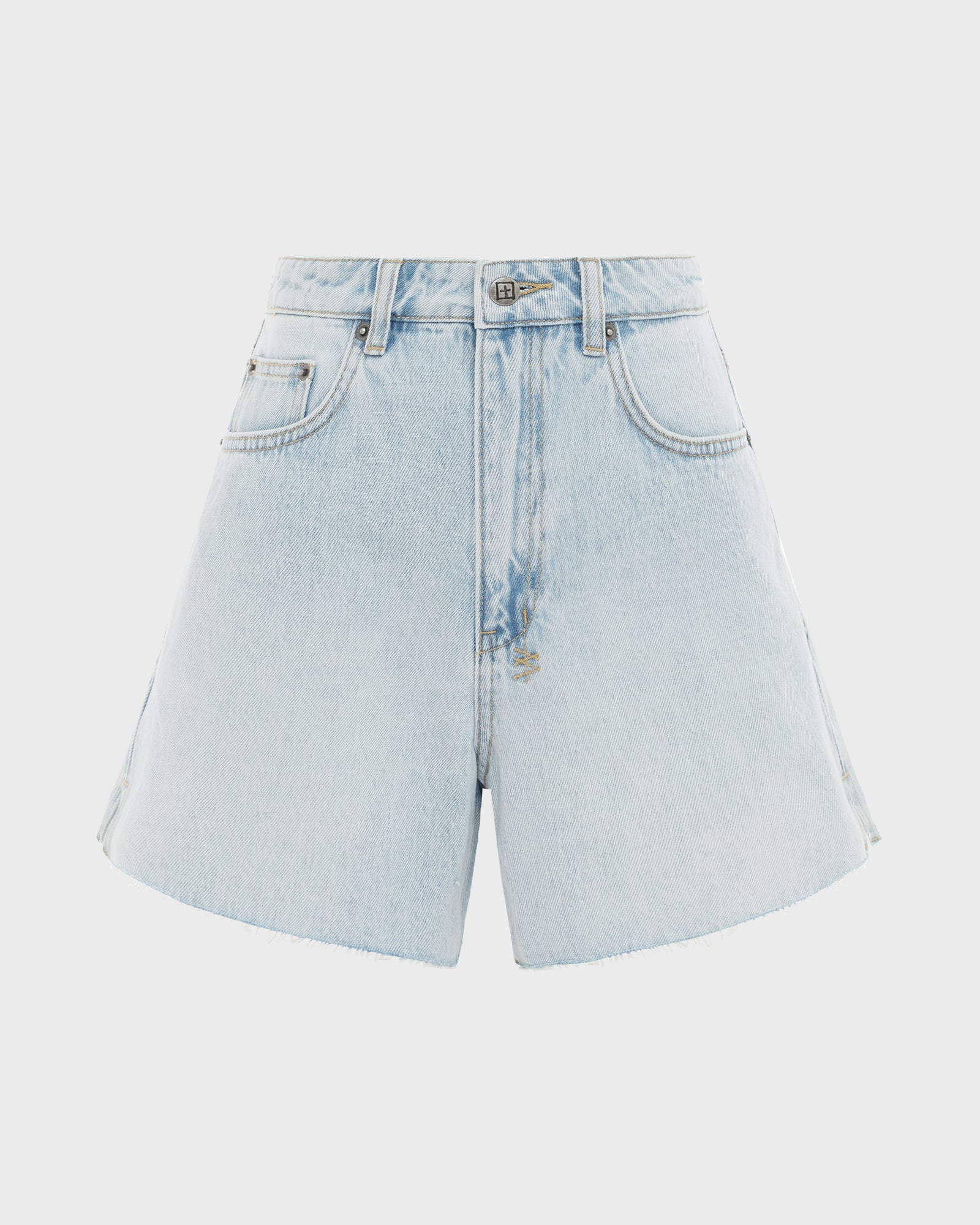 Buy Hi Line Short Drift Relaxed High Waist Shorts KSUBI