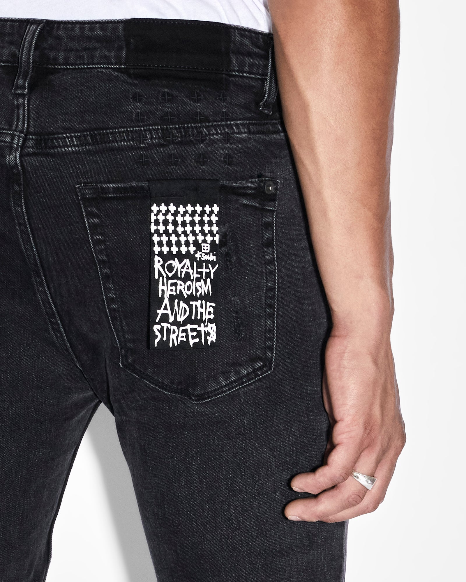 Buy Van Winkle Black Dynamite Trash Skinny Jean