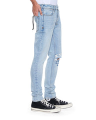 Mens Van Winkle Duke Blue Skinny Denim Jeans