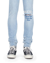 Mens Van Winkle Duke Blue Skinny Denim Jeans