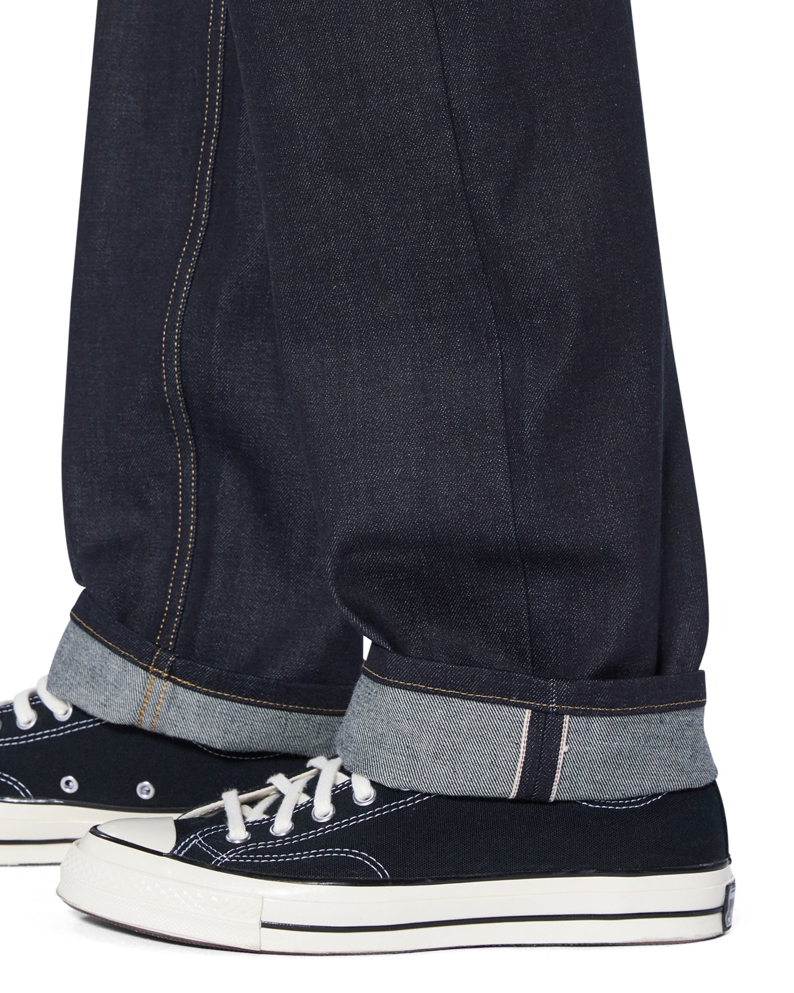 Anti K Selvedge Raw Blue Straight Leg Jeans