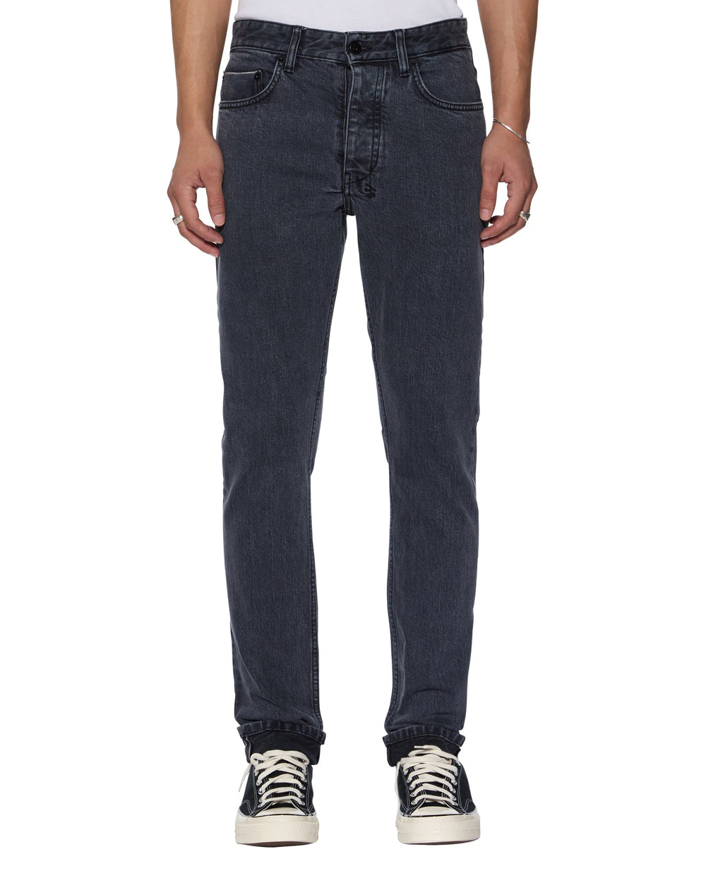 Chitch Selvedge NY Black Tapered Jeans