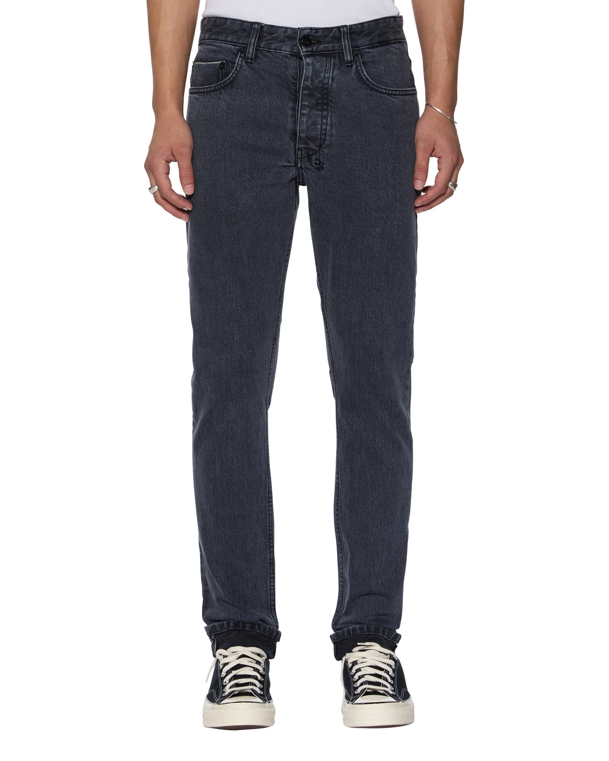 Chitch Selvedge NY Black Tapered Jeans