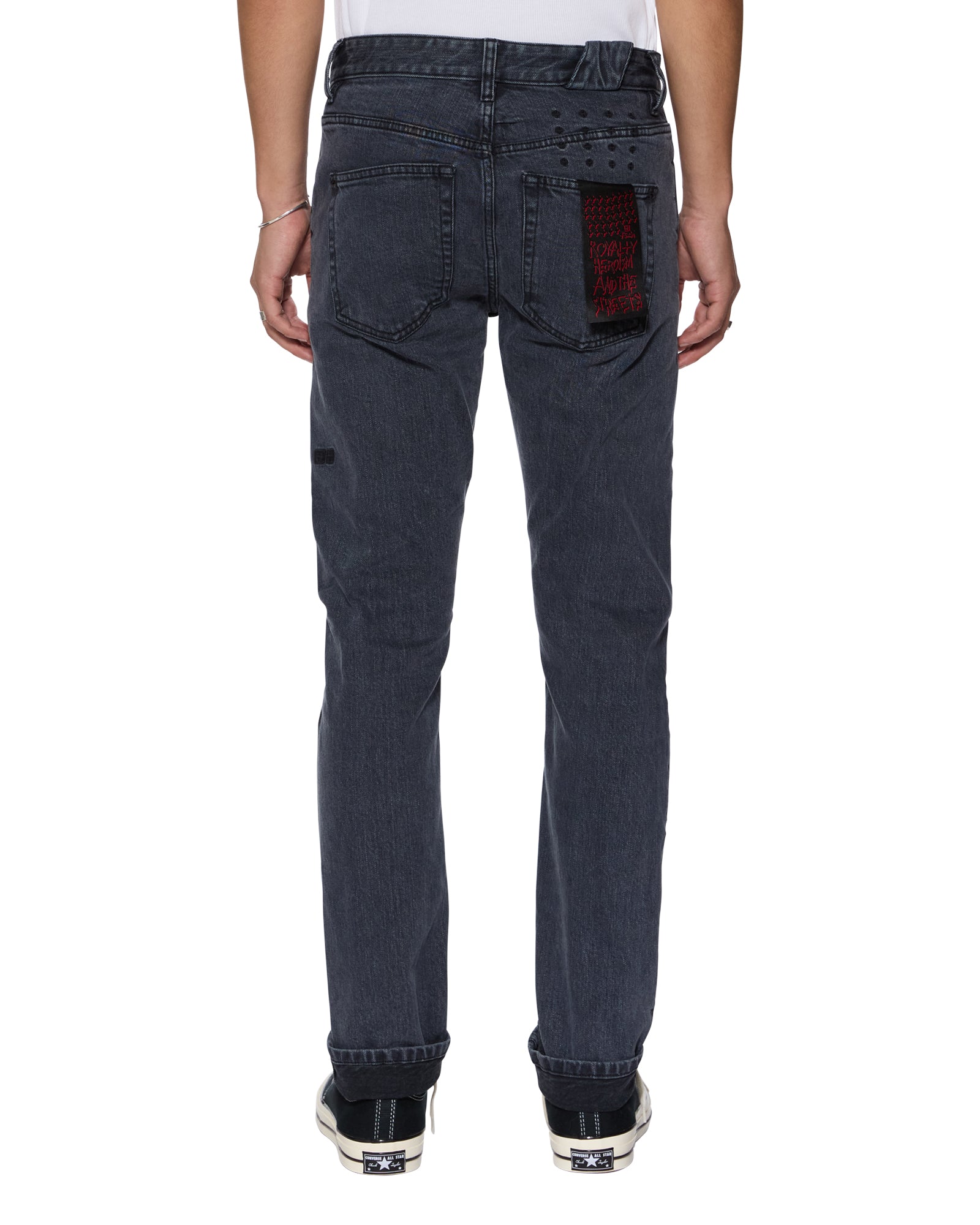 Chitch Selvedge NY Black Tapered Jeans