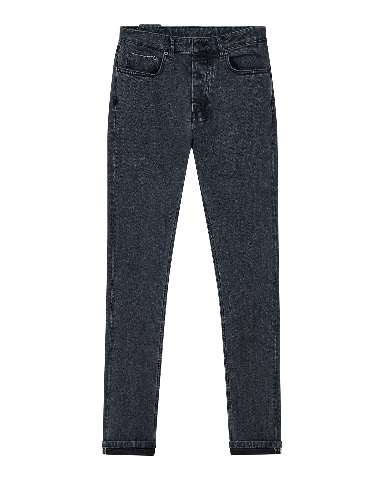 Chitch Selvedge NY Black Tapered Jeans