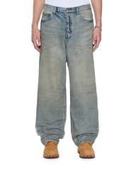 Maxx Mechanik Mens Baggy Jeans - Blue Denim