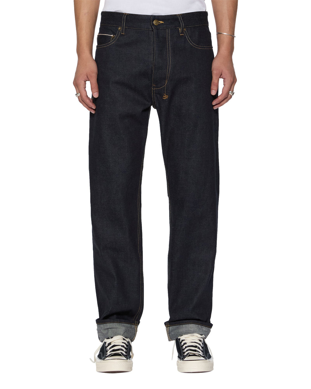 Hazlow Selvedge Raw Blue Straight Leg Jeans