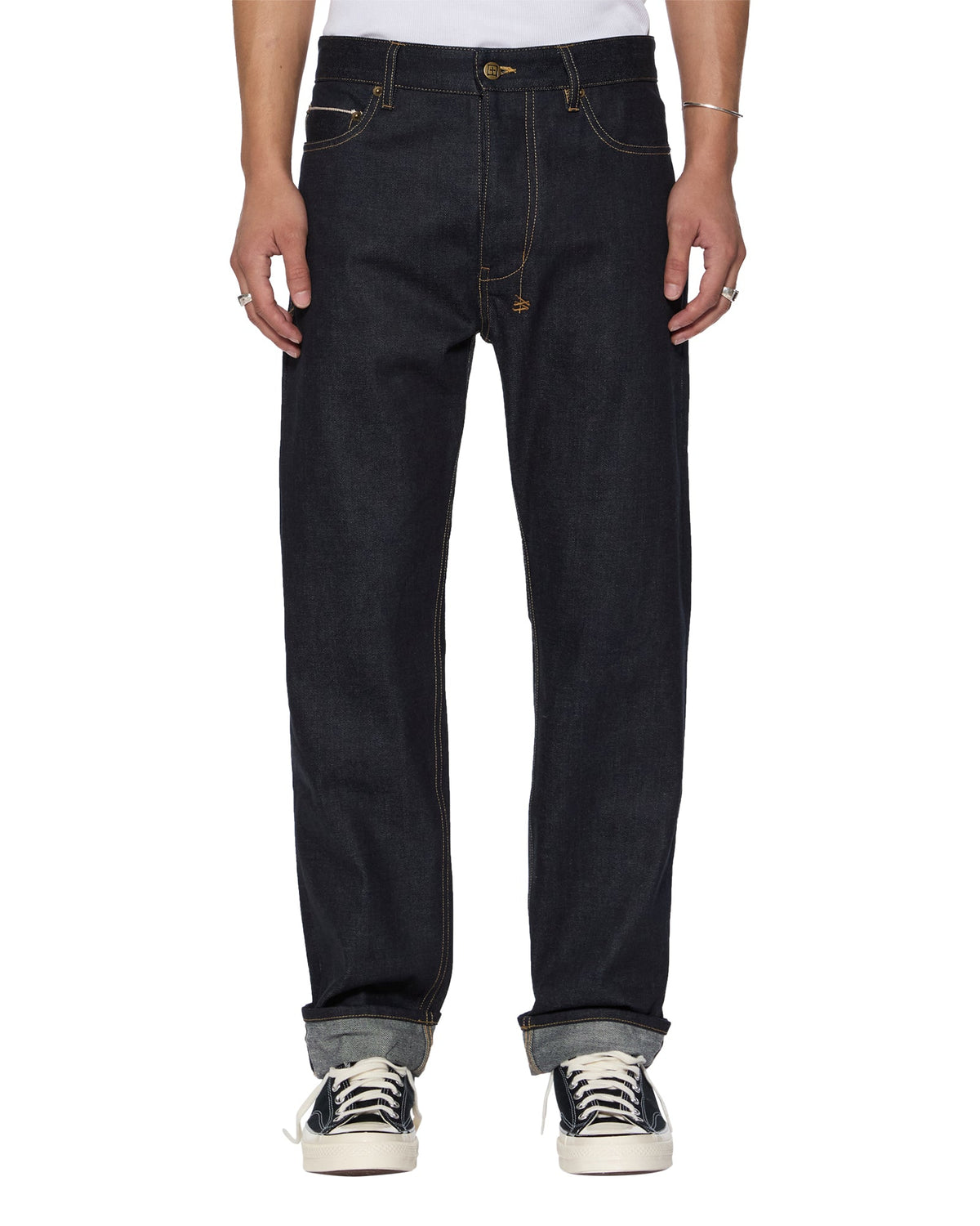 Hazlow Selvedge Raw Blue Straight Leg Jeans