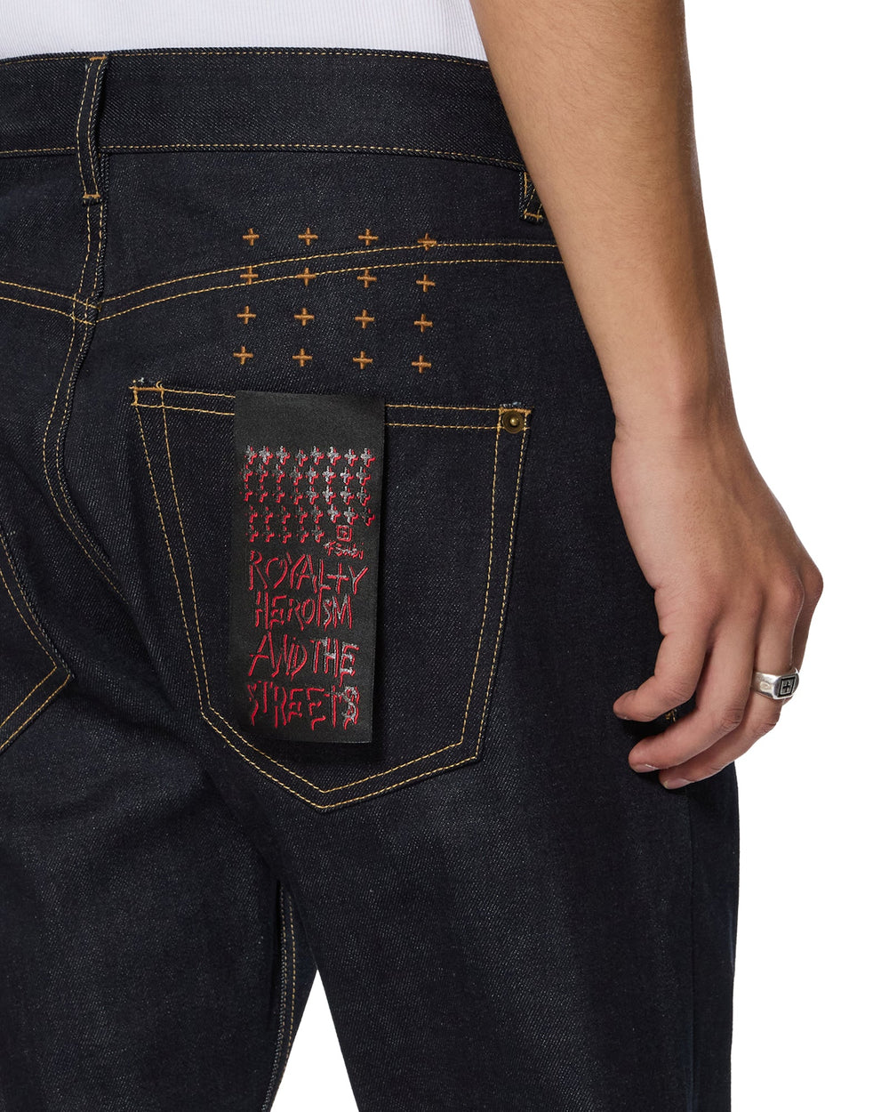 Hazlow Selvedge Raw Blue Straight Leg Jeans