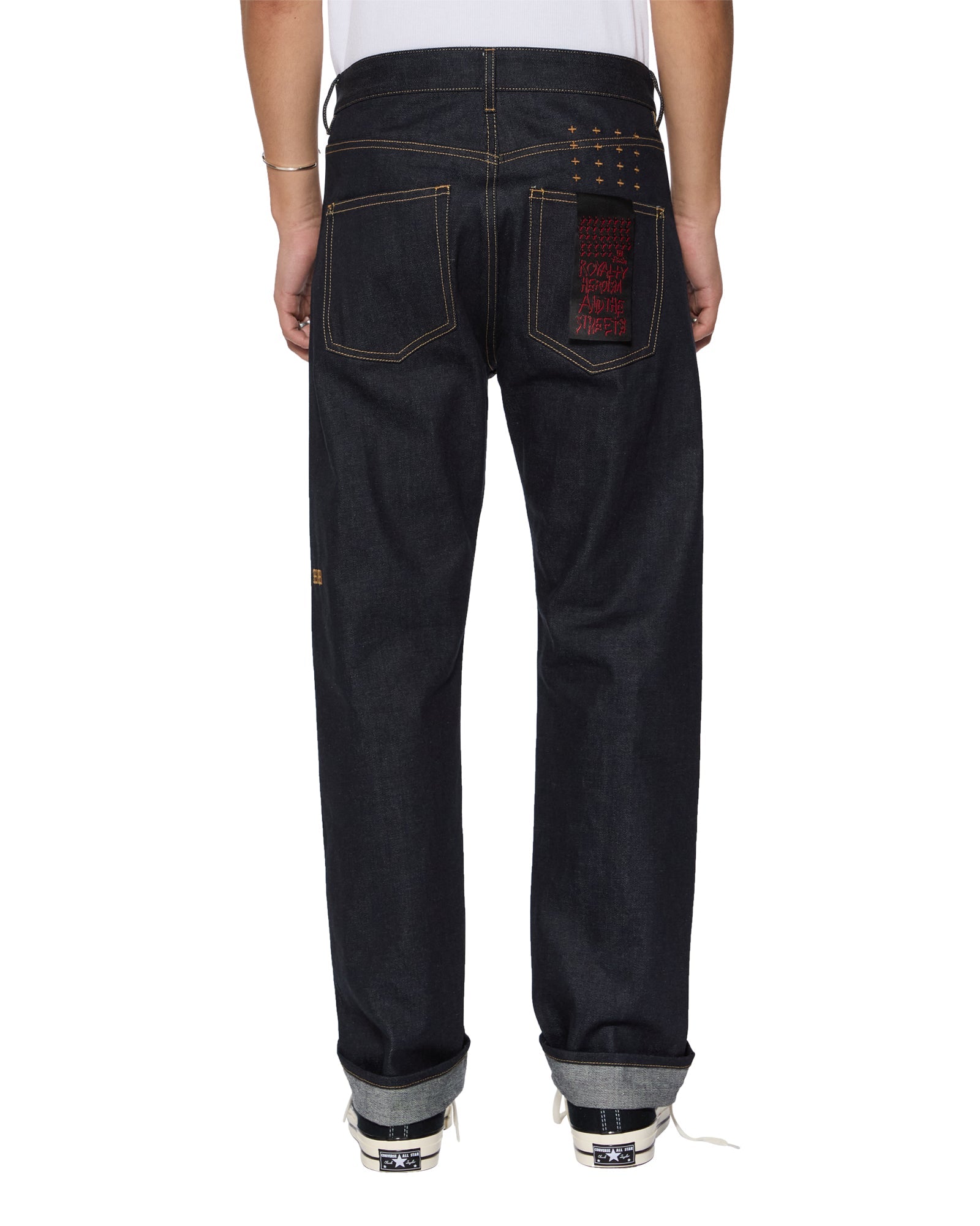 Hazlow Selvedge Raw Blue Straight Leg Jeans
