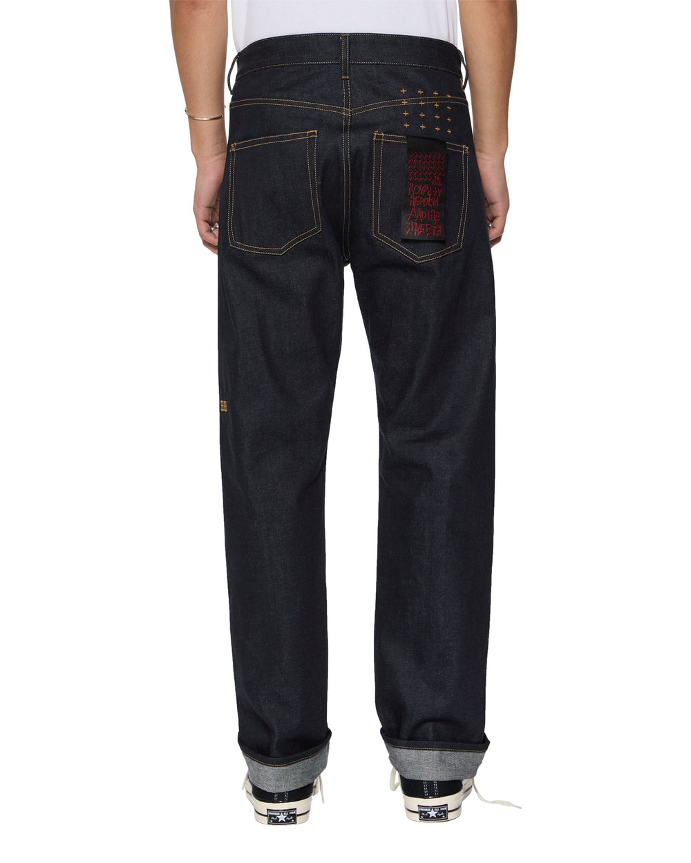 Hazlow Selvedge Raw Blue Straight Leg Jeans