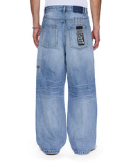 Mens Maxx Dakota Blue Baggy Denim Jeans