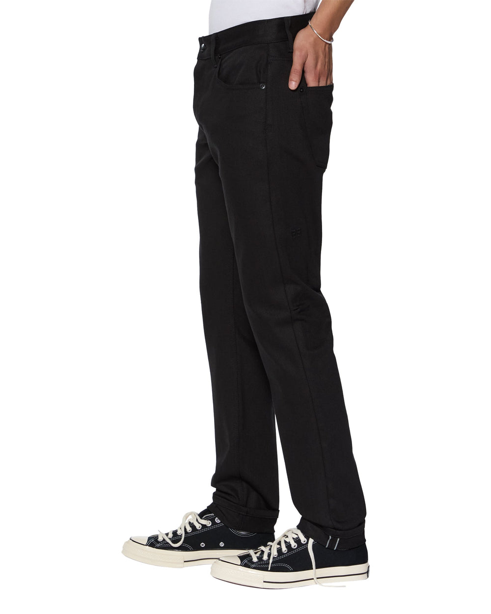 Chitch Selvedge Raw Black Tapered Jeans