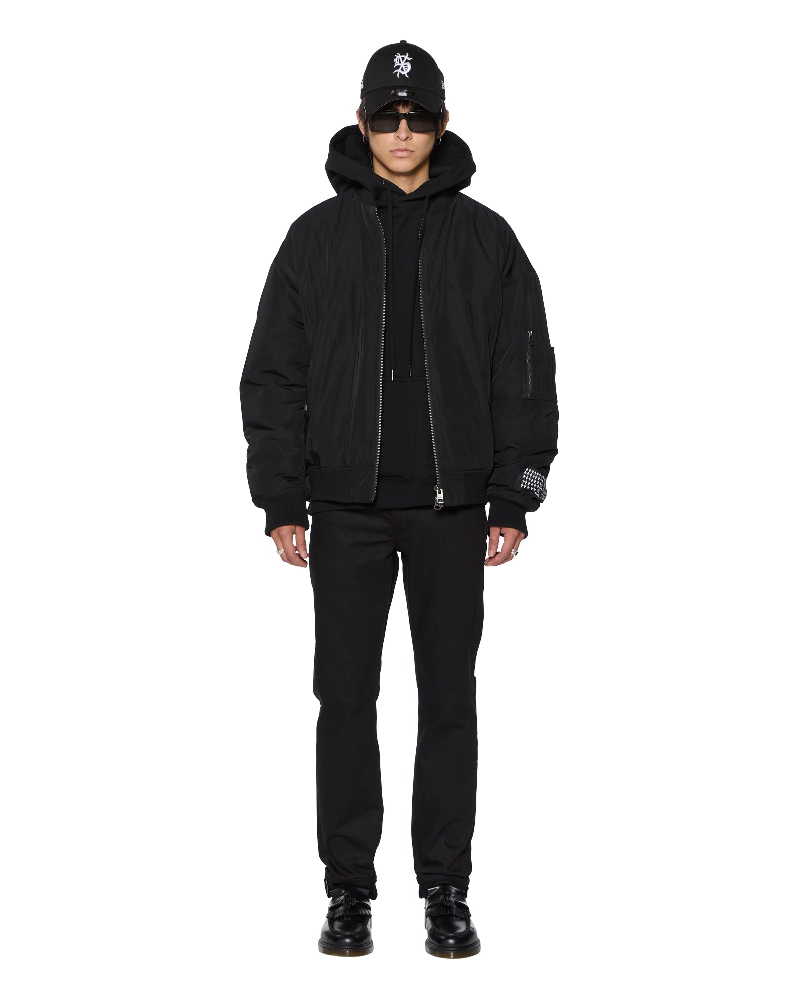 Chitch Selvedge Raw Black Tapered Jeans