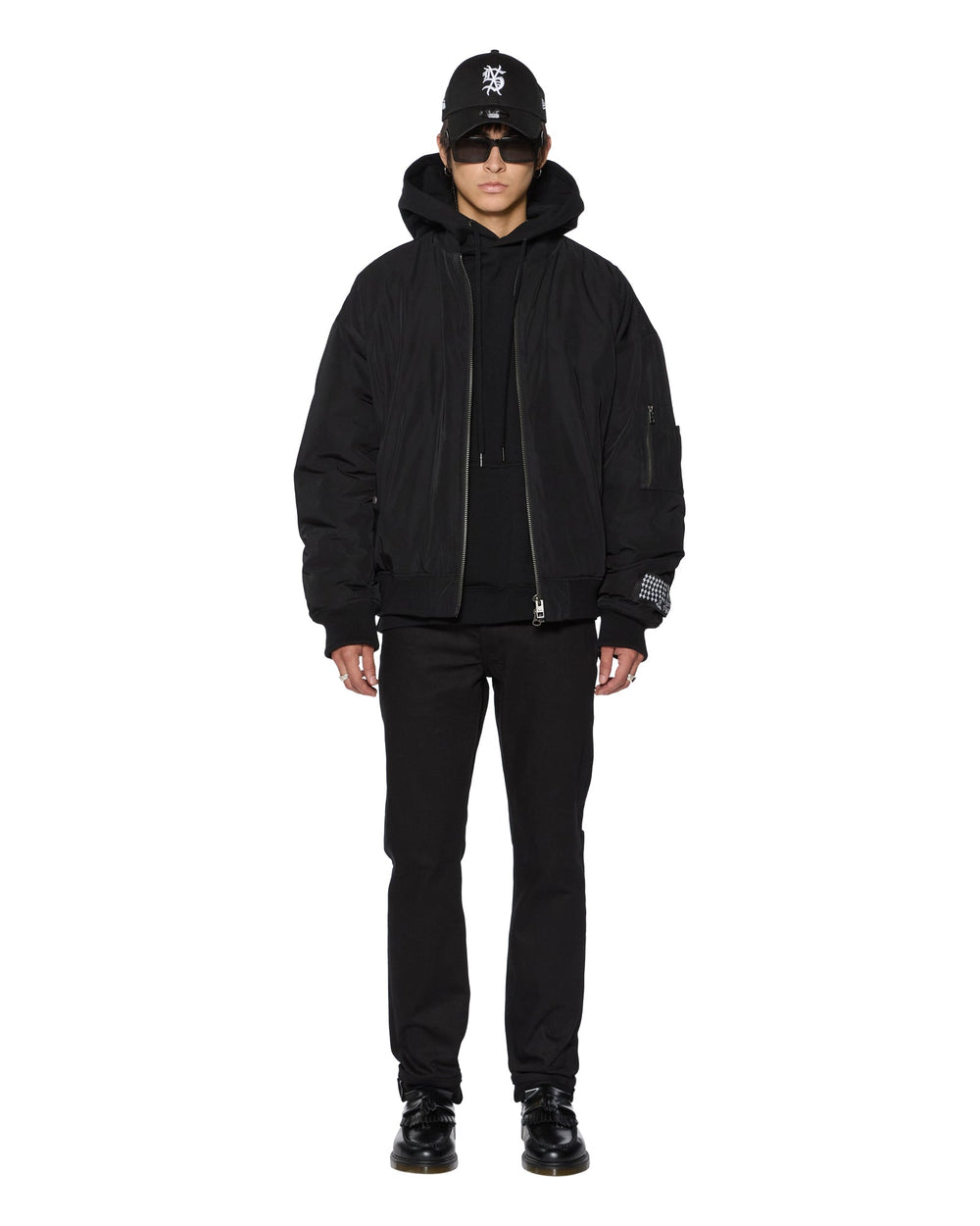 Chitch Selvedge Raw Black Tapered Jeans