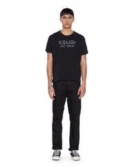 Mens Hazlow Selvedge Raw Black Straight Denim Jeans