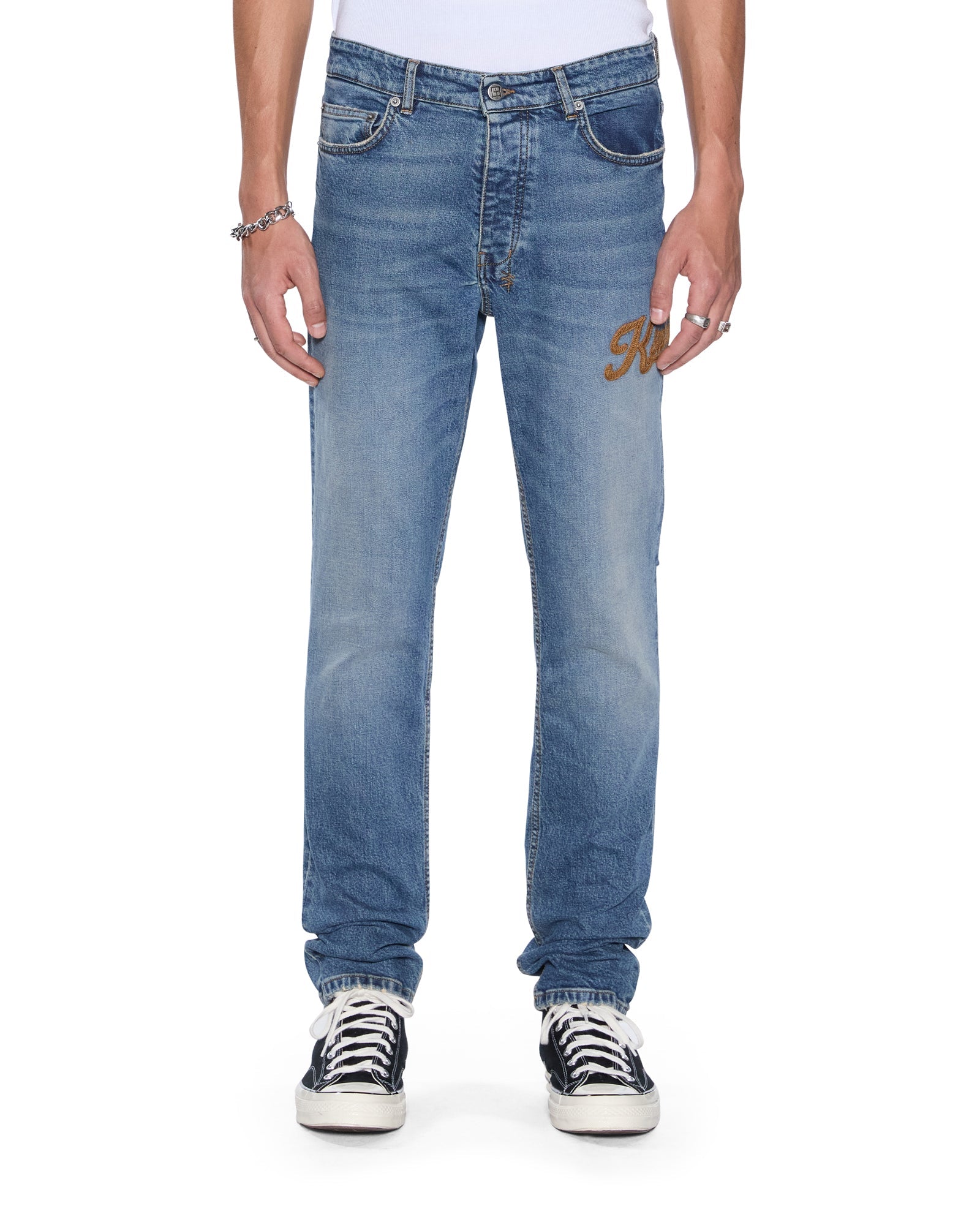 Mens Chitch Relik Slim Denim Jeans