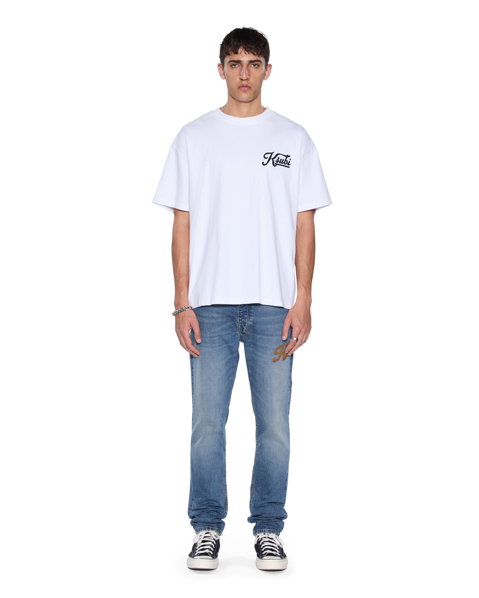 Mens Chitch Relik Slim Denim Jeans