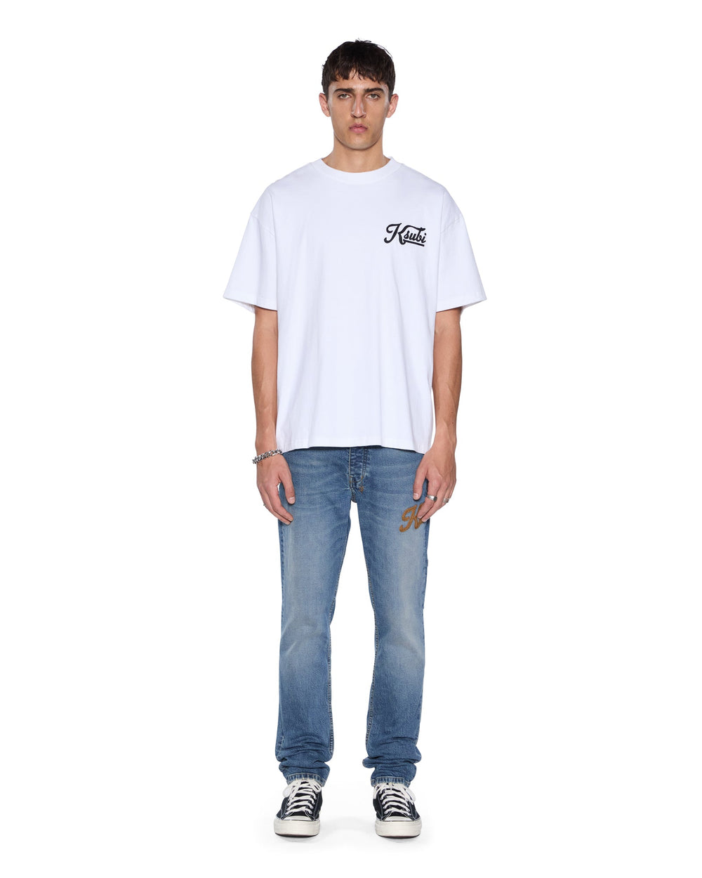 Mens Chitch Relik Slim Denim Jeans