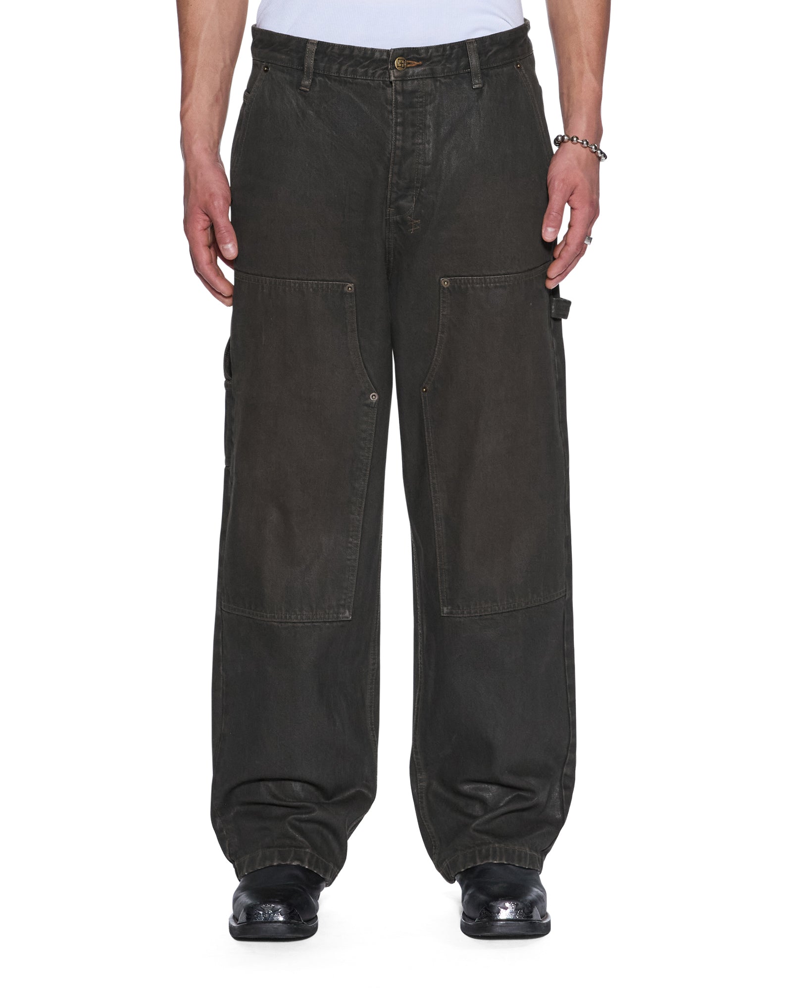 Mens Maxx Operator Grease Baggy Denim Jeans