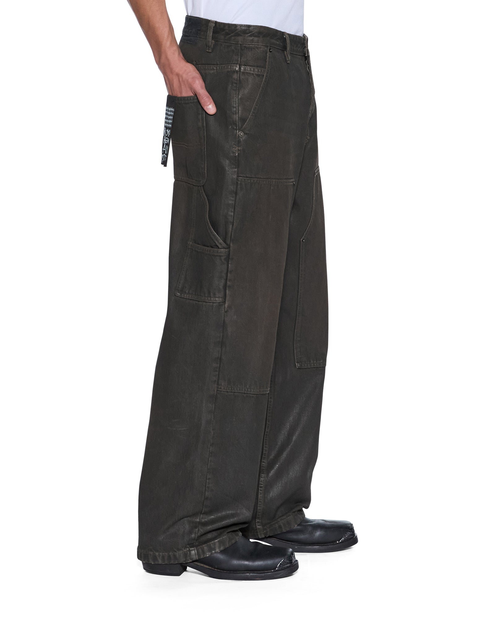 Mens Maxx Operator Grease Baggy Denim Jeans