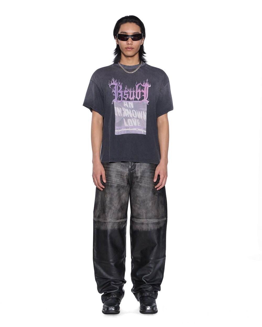 Mens Blackjack Maxx Pant Aged Black Relaxed Denim Jeans