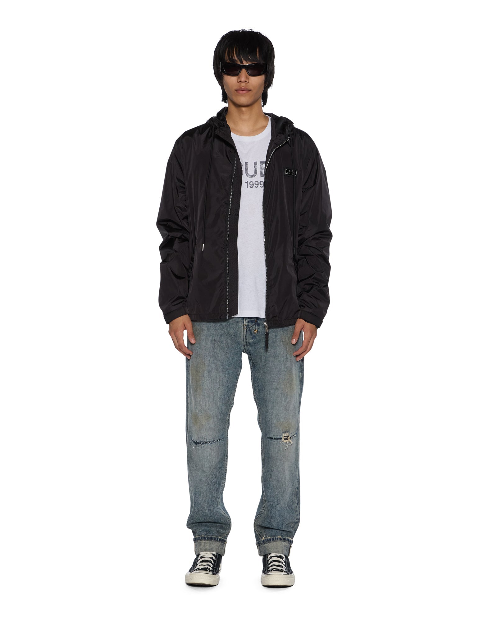 Mens Hazlow Selvedge Melbourne Blue Straight Denim Jeans