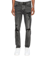 Van Winkle Angst Trashed Black Stonewash Jeans