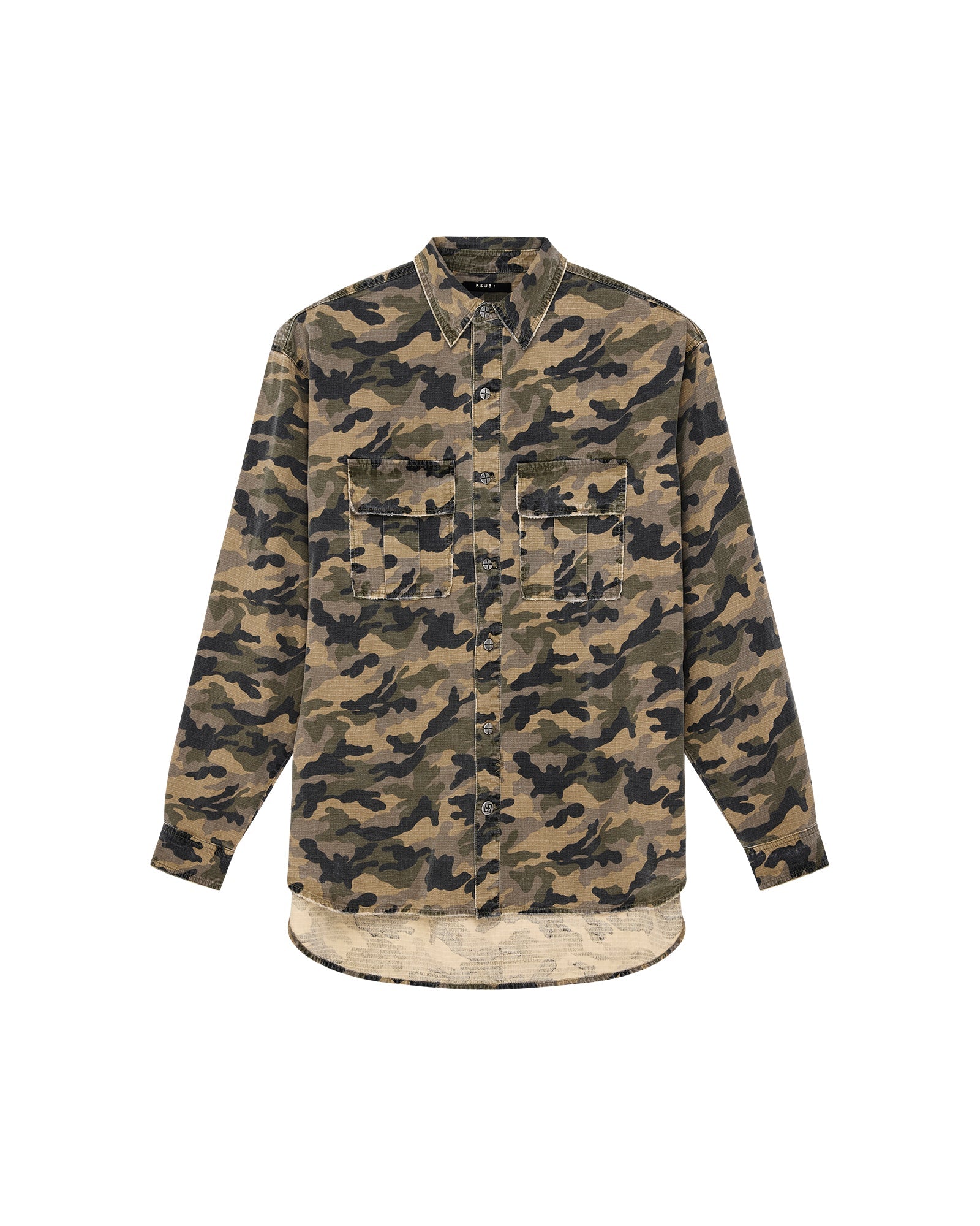 Mens Vulture Ls Shirt Camo Shirts