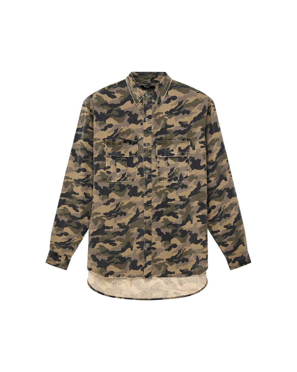 Mens Vulture Ls Shirt Camo Shirts