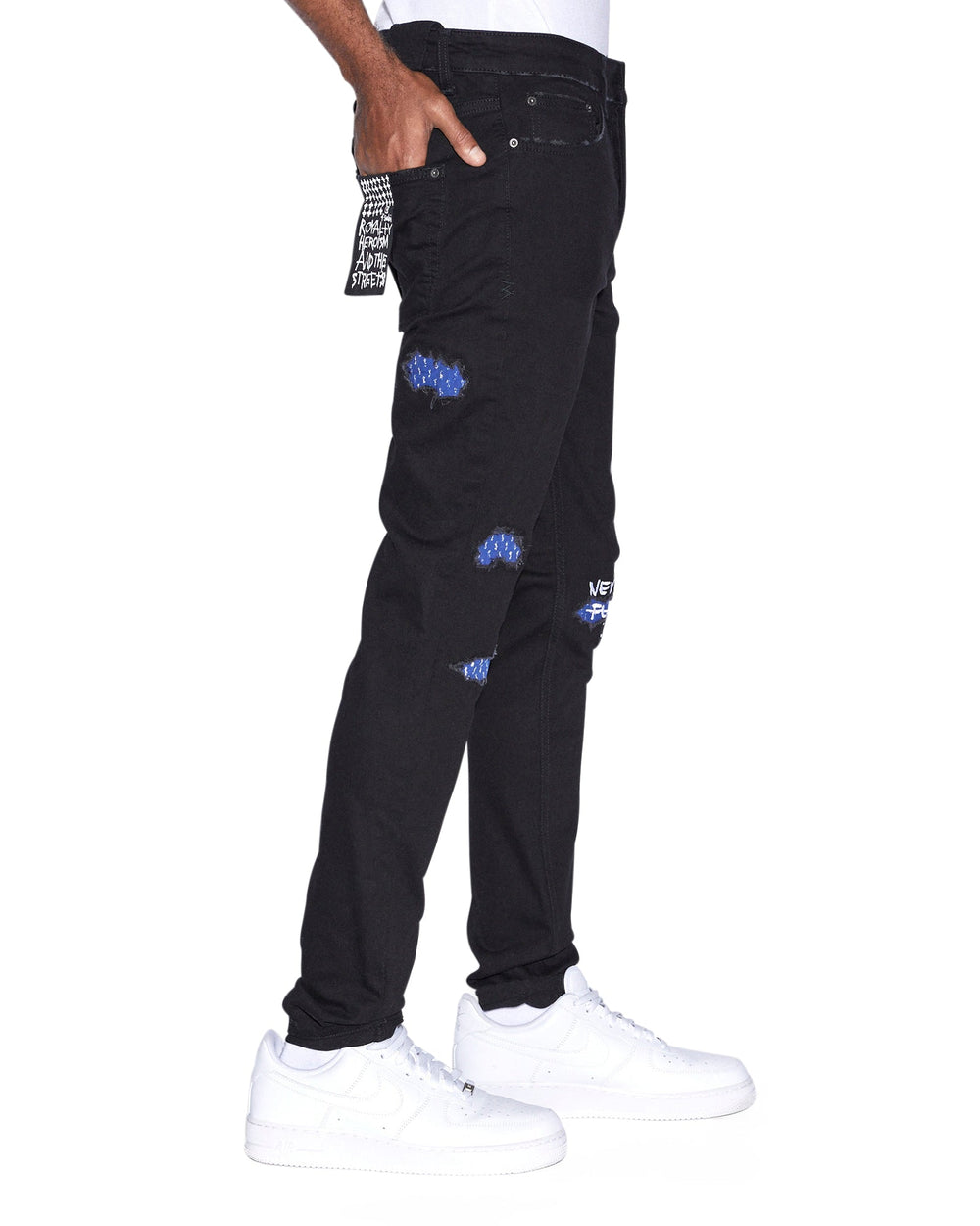 Buy Chitch NYC Laid Black Men's Slim Denim Jeans KSUBI