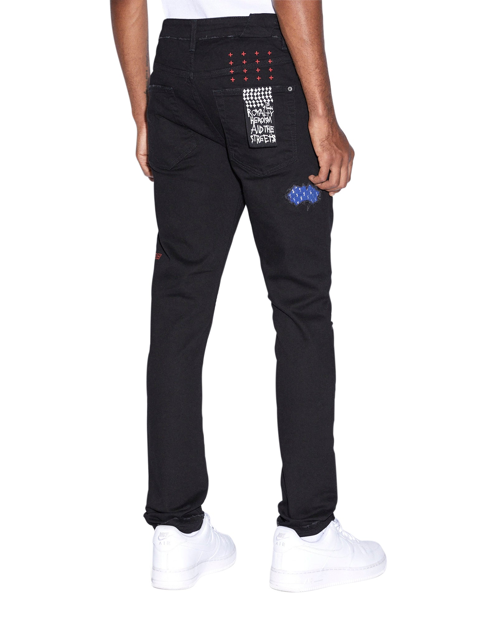 Buy Chitch NYC Laid Black Men's Slim Denim Jeans KSUBI