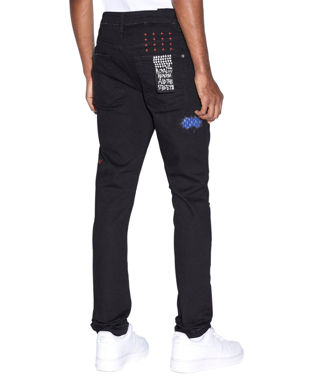 Buy Chitch NYC Laid Black Men's Slim Denim Jeans KSUBI