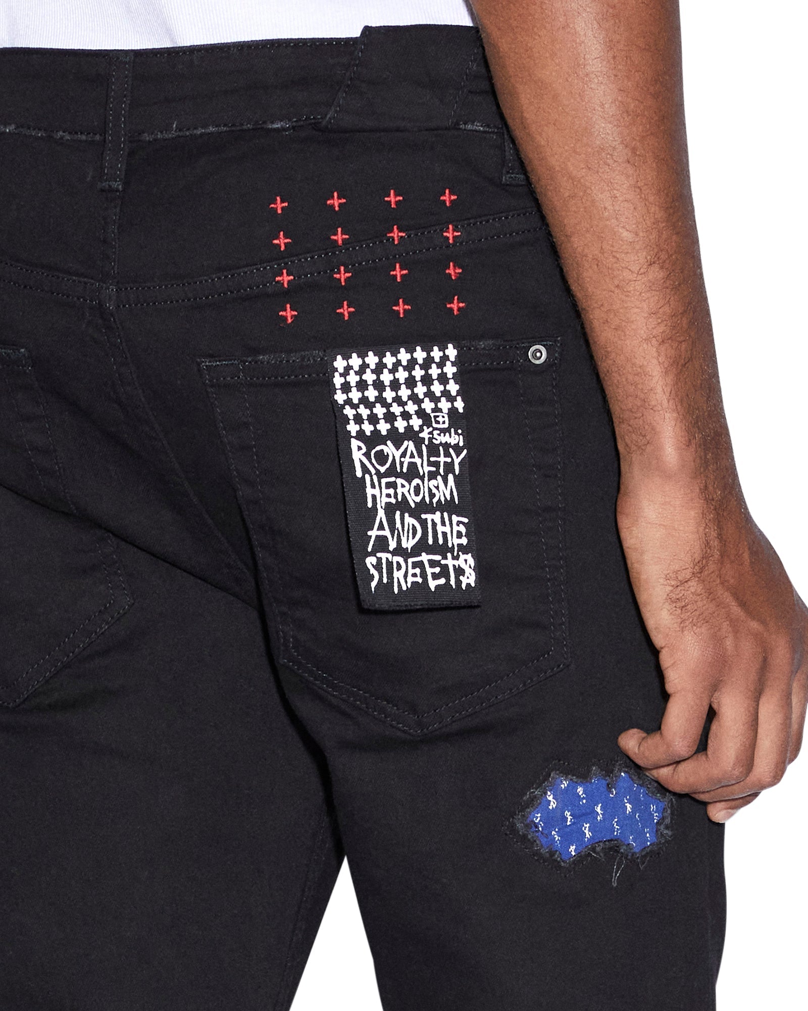 Buy Chitch NYC Laid Black Men's Slim Denim Jeans KSUBI