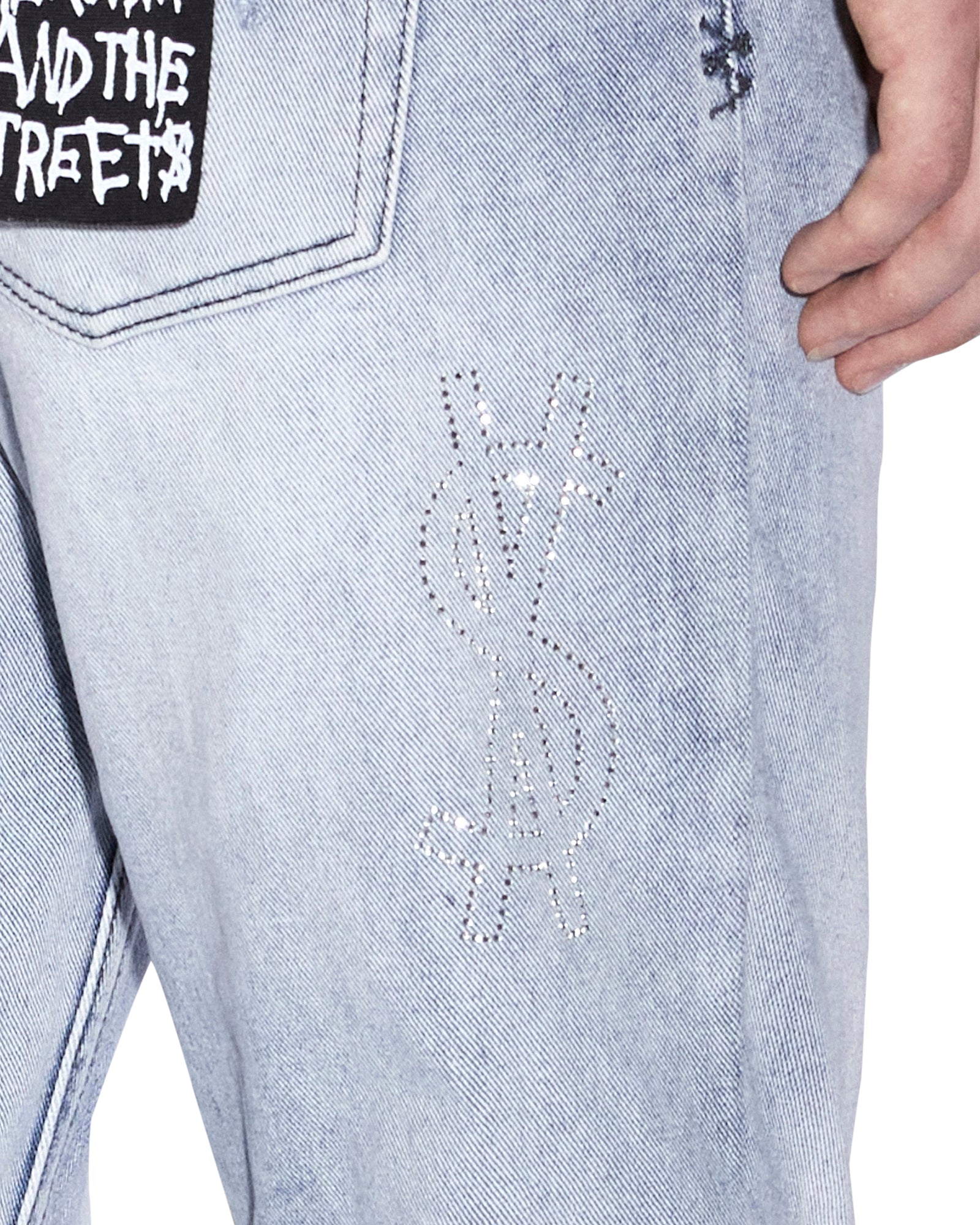 Buy Chitch Miami Philly Blue Men's Slim Denim Jeans KSUBI