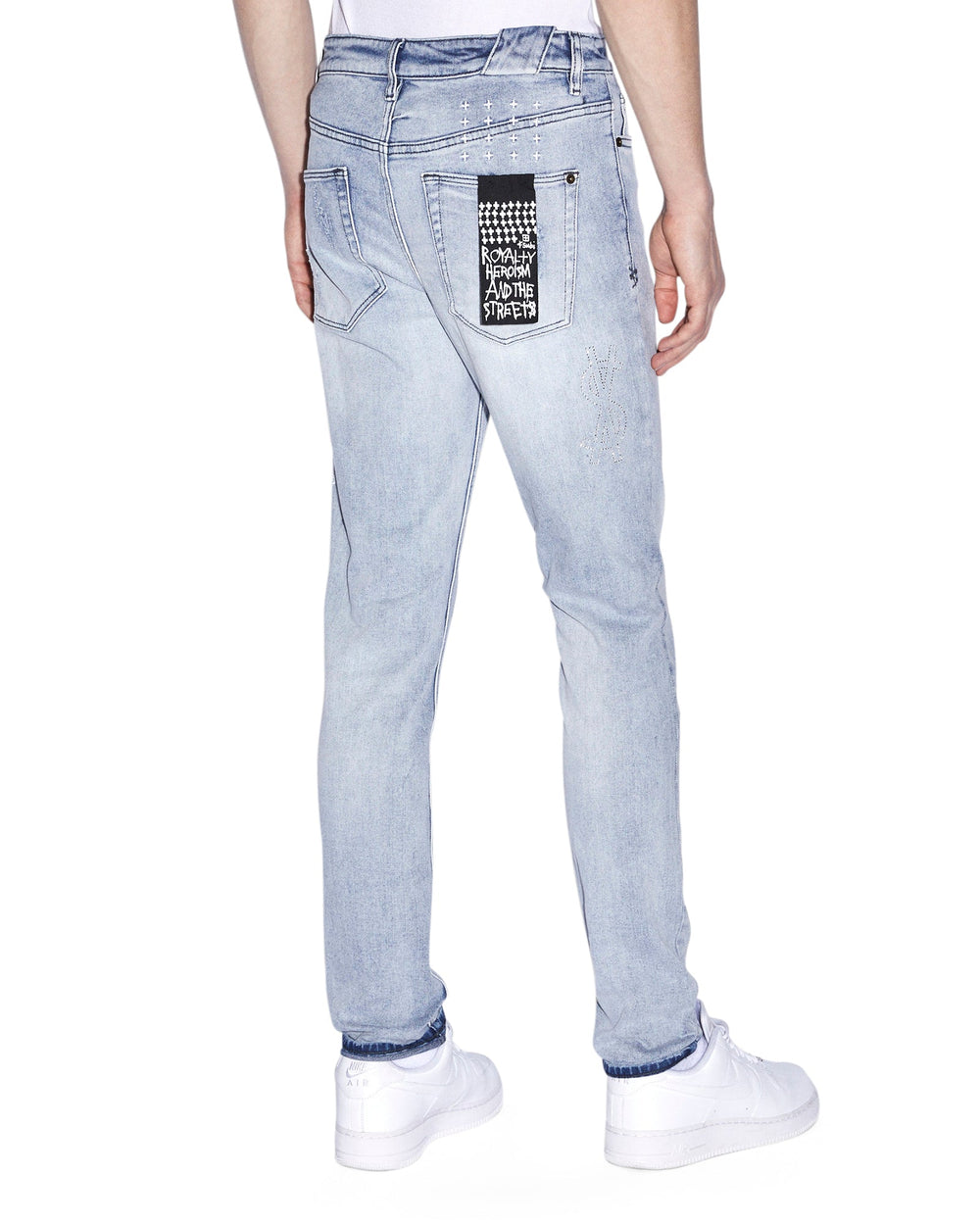 Buy Chitch Miami Philly Blue Men's Slim Denim Jeans KSUBI